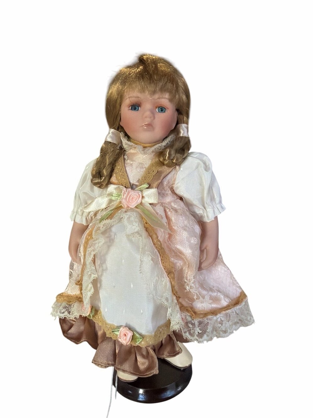 12” porcelain doll vintage collectible porcelain doll from the Seymour Mann Conn
